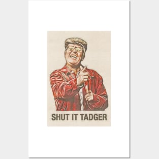 Winston Ingram Shut it Tadger Posters and Art